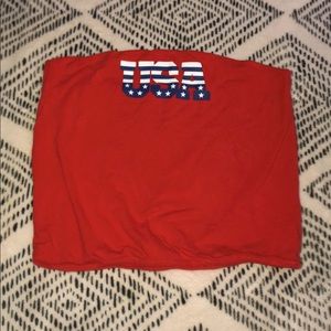 fourth of july, tube top